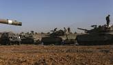 Primer ataque por tierra de Israel aGaza tras seis das de ofensiva area