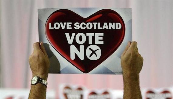 El rechazo a la independencia de Escocia se sita en el 53 por ciento, segn la ltima encuesta
