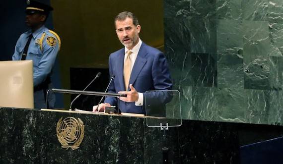 El Rey pide a la Asamblea General de la ONU que renueve su confianza en una Espaa 
