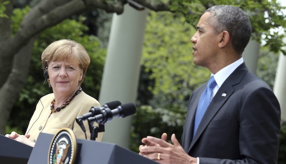 Obama y Merkel se reunirn este lunes para intentar lograr la paz en la guerra de Ucrania