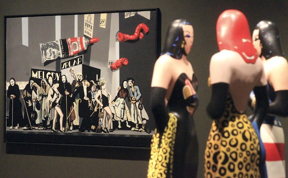 Retrospectiva de Equipo Crnica en el Museo de Bellas Artes de Bilbao. Efe