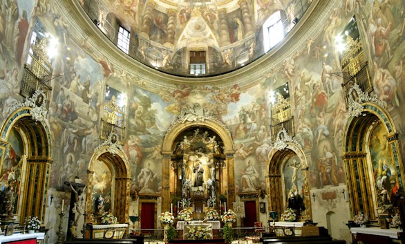 Interior de la iglesia de San Antonio de los Alemanes. Foto: Ministerio de Educacin, Cultura y Deporte