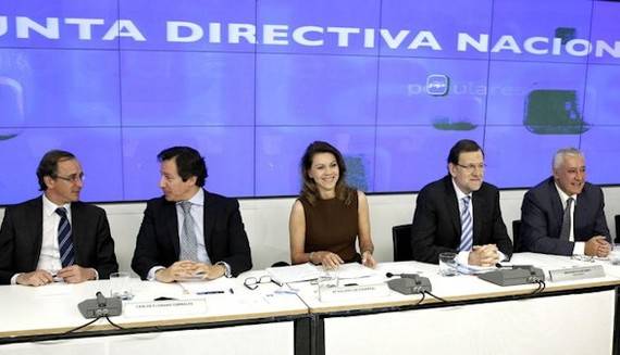 El martes, da clave para dirimir la crisis interna del PP: Rajoy rene a la Junta Directiva Nacional
