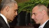 Varoufakis se encuentra con Obama en su visita a Washington