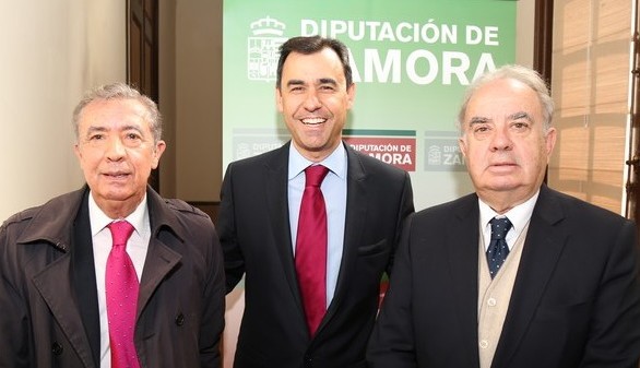 De izquierda a derecha: Miguel Angel Mateos, Fernando Martnez Mallo y Jos Varela Ortega. Foto: Zamoranews