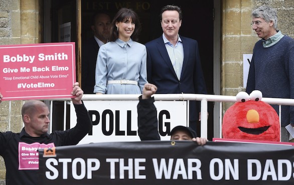 Rotunda victoria en Reino Unido del partido conservador de Cameron, que roza la mayora absoluta