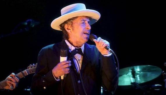 Bob Dylan, durante su actuacin en el Festival de Benicassim en 2012.