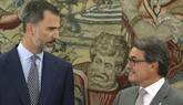 El Rey recibe a Mas, noveno presidente autonmico en pasar por Zarzuela