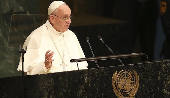 El Papa pide en la ONU la 