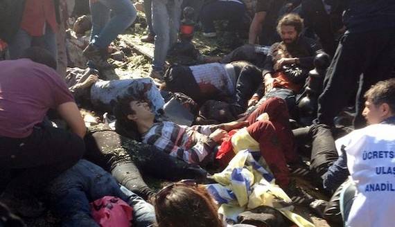 Masacre en Ankara durante una marcha convocada por la paz