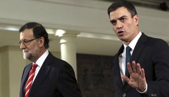 Rajoy habla con Snchez y Rivera ante el desafo secesionista