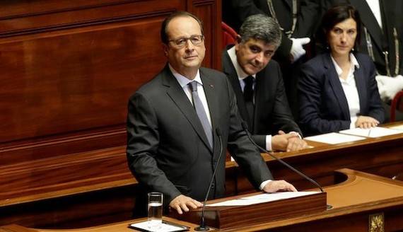 Hollande pide cambiar la Constitucin para luchar mejor contra el terrorismo