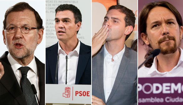 Da de reflexin: Rajoy en Moncloa, Snchez e Iglesias vern Star Wars y Rivera con la familia