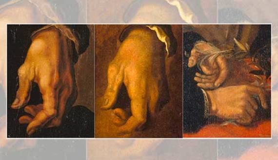 Comparativa de las manos de Miguel ngel.  2015. Image copyright The Metropolitan Museum of Art/Art Resource/Scala, Firenze