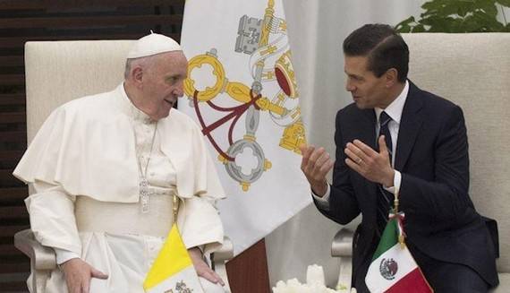 El Papa, en Mxico: El privilegio lleva a la corrupcin y el narcotrfico