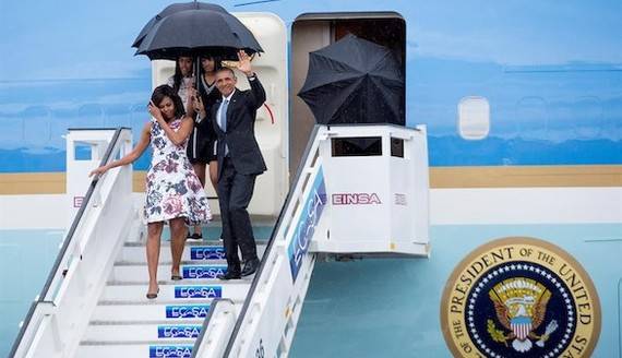 Histrica visita de Obama a Cuba