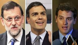 Snchez rechaza las propuestas de Rajoy y Rivera