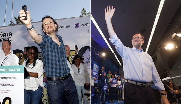 El PP se arroga ser el voto til del centro derecha y Podemos, el de la izquierda