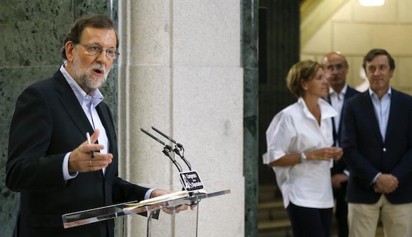 Rajoy se someter a la sesin de investidura el 30 de agosto