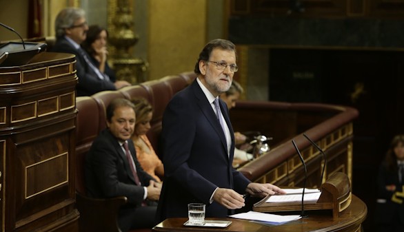 Rajoy, derrotado en la primera votacin