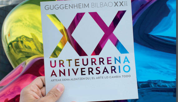 Qu ver y hacer por el XX aniversario del Guggenheim?