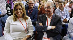 El presidente aragons cree que el PSOE est 'abierto en canal'.