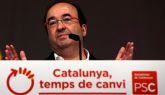 Pedro Snchez alienta a los catalanes: 'Vuestro debate enriquece el socialismo'.