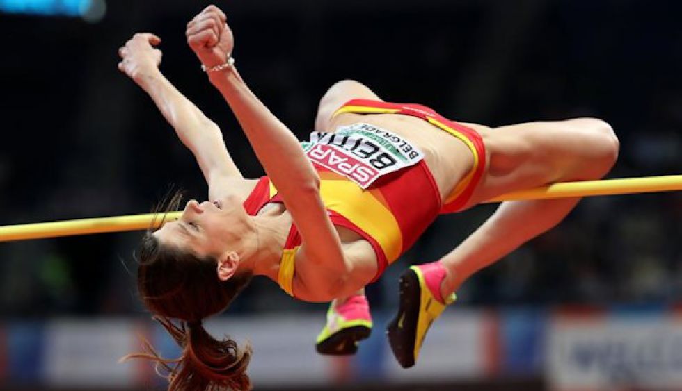 La saltadora es la atleta con más medallas en la historia de esos campeonatos.
