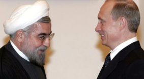 Putin y Rohani unen fuerzas para condenar el ataque de EEUU a Siria.