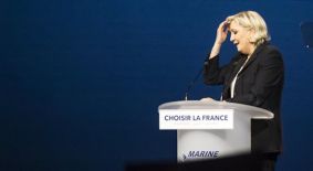 Macron y la ultraderechista se ven esta noche en el ltimo debate televisado.