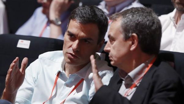 Gonzlez, Zapatero y Daz animan a Snchez a que site al PSOE como primera fuerza poltica