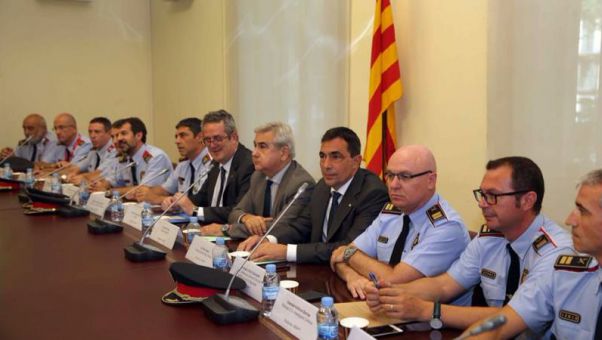 El consejero de Interior cataln, Joaquim Forn, est convencido de que el Gobierno no utilizar la fuerza el 1 de octubre.