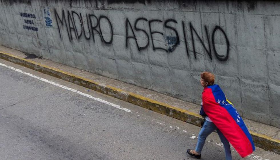 El cierre de campaa del chavismo coincide con el segundo da de huelga general.