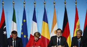 Ante Merkel, Macron y Gentiloni ha reclamado ms cooperacin policial.