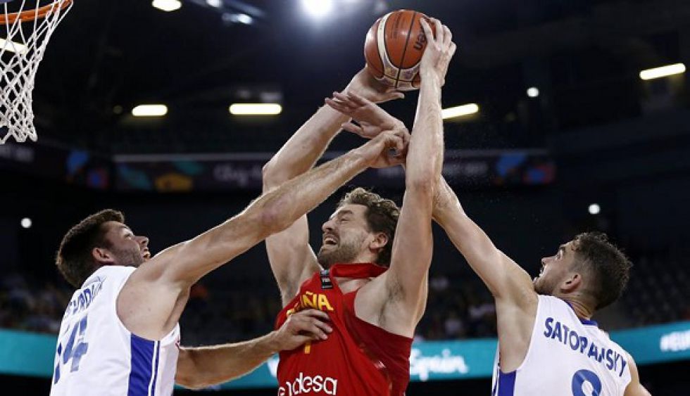 Segundo partido y segunda exhibicin en el Eurobasket.
