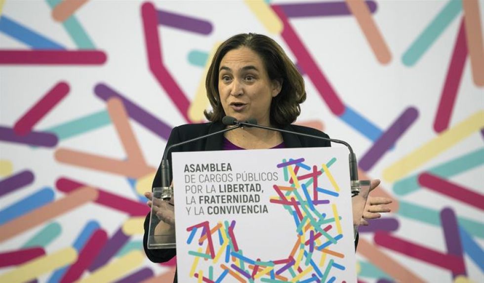 Así se ha pronunciado la alcaldesa de Barcelona en una asamblea de Podemos.
