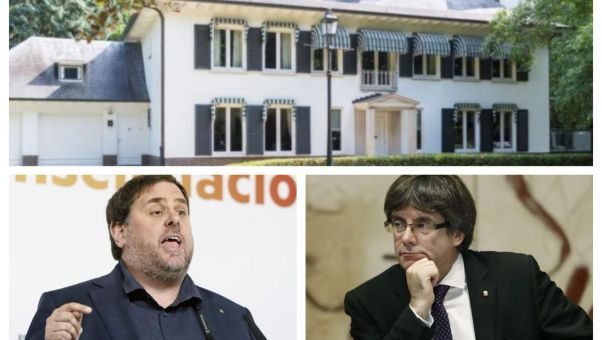 La villa, propiedad de un millonario flamenco de extrema derecha, est a la venta por 895.000 euros.