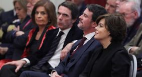 Valls: 'La fuerza de Espaa es la de ser diversa y estar unida'.