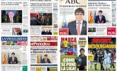 La renuncia del expresident catalán ocupa la atención d...