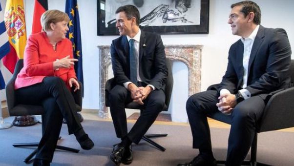 Se compromete ante la canciller Angela Merkel a que Espaa reciba un nmero 'equilibrado y admisible' que entr a ese pas por Austria.