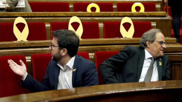 El empeo de Puigdemont por mantener su voto propicia que no salgan propuestas como la autodeterminacin o reprobar al Rey.