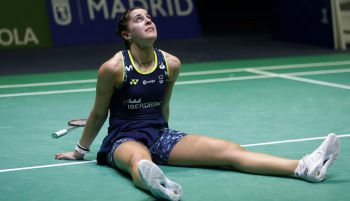 Increíble Carolina Marín: lesión grave y campeona de Europa en once meses