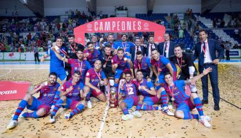 LNFS Playoffs. El Barcelona se corona campeón de España en Palma | 4-2