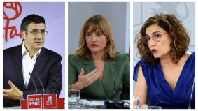 María Jesús Montero, Patxi López y Pilar Alegría, nuevas caras en la cúpula del PSOE