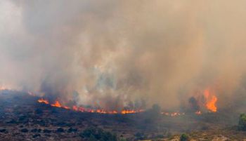 El incendio de Vall d'Ebo ha quemado ya 11.500 hectáreas 