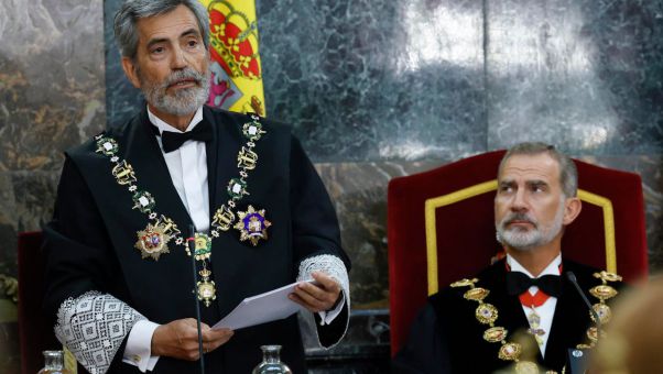 El presidente del Poder Judicial exige a Sánchez y Feijóo que se reúnan 'con urgencia' para resolver una 'situación insostenible'.