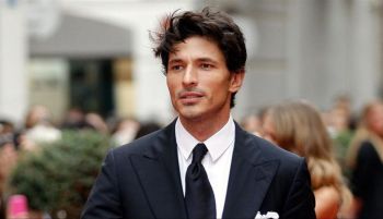 El modelo y actor Andrés Velencoso da el salto al diseño de moda