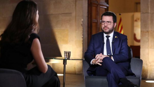 'Ha habido un acuerdo por el catalán, no nos impugnan la ley', reconoció el presidente catalán en una entrevista a TV3.