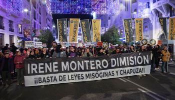 Las feministas, incluso las ministras, divididas en las manifestaciones sobre la violencia contra la mujer