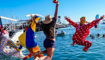 Guillem Pujol y Aida Bertran ganan la Copa Nadal en el puerto de Barcelona